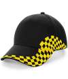 B159 Grand Prix Cap Black / Yellow colour image